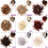 Extensión de moño de cabello sintético, rizada, elástica, scrunchie 3