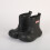 Rain Boots for Toddlers Lightweight Cowboy Style Black Size 4