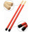Maple Wood Drum Sticks Set with Brushes and Rods 1 Pair 3