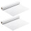 White drawing paper roll for kids crafts, 45 cm  5 m, 2 7