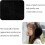 Women's Winter Foldable Faux Fur Ear Muffs Black 2