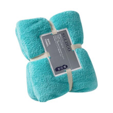 Soft Coral Fleece Towel Large 30x60cm Quick-Dry Absorbent