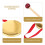 Small handheld metal gong with mallet set 4