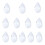 Chandelier Crystal Teardrop Drops Glass Pendant Replacement 1
