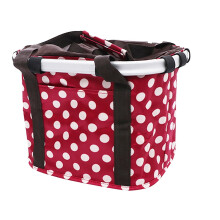Detachable Folding Bike Basket for Small Dogs Front Carrier