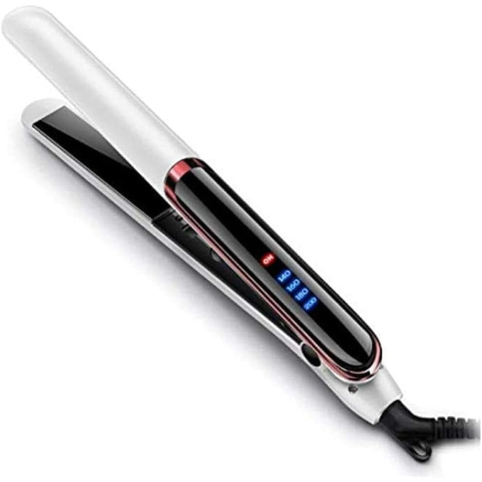Ceramic Hair Straightener and Curler White 2025