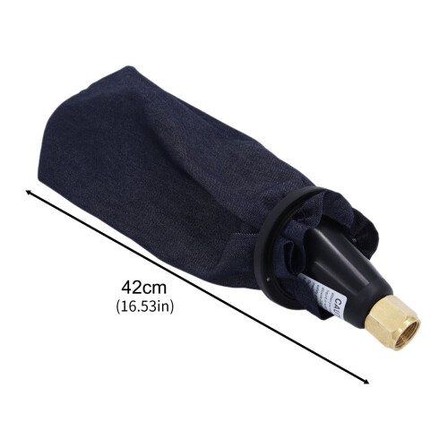 Portable Dry Ice Maker with Clamp and CO2 Cylinder Adapter 1