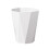 Polygon small wastebasket durable bathroom kitchen bin 2