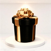 Funny Nested Screw Gift Box Black
