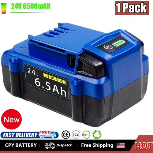 Kobalt 24V MAX Battery 6.5Ah 1 Pack