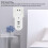 Inteligentná zásuvka UK Plug16A100-240VAC 4