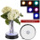 Base rotonda per display a LED in cristallo (4 pezzi) 5