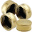 Set di tappi e coperture per tubo da giardino, colore oro, 4 pezzi 6