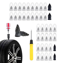 Screw-Type Phillips Head Tire Plug – Rubber Nail for Fast Self-Service Repair, No Tools or Tire Removal Needed