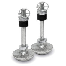 Pattini di scorrimento per spazzaneve per lama di trattore ATV UTV 7" H5/8"