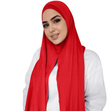 Women's satin headscarf solid color smooth hair wrap one