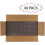 Verzenddozen 10x6x6 inch, wit, gegolfd, set van 40 7