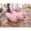 Flamingo-Plüschpantoffeln, rosa, Größe 3 6