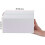 Caixas de envio de papelão ondulado branco, 20x20x10 cm (8x8x4 polegadas), conjunto de 40 unidades 4