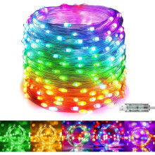 Luzes de fada inteligentes USB 10 metros com controle remoto por aplicativo 12