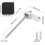 Pickguard mounting bracket for mandolin and jazz guitar, 7