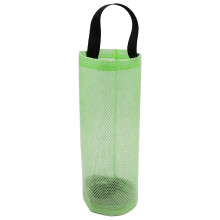 PRYESS Wall-Mounted Hanging Trash Bag Organizer Polyester