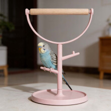 Parrot Interaction Station Stand Pink Medium