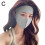 Ice silk sunscreen mask full face UV protection breathable 1
