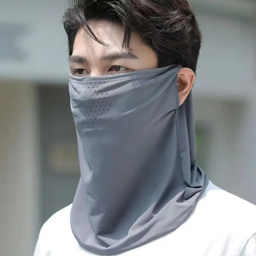 UV Protection Face Mask Ice Silk Breathable Lightweight