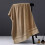 Cotton Face and Bath Towel Set Soft Absorbent Coffee 1