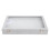 Grey organizer box with clear lid and 100 slots 1