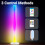 Barres de rétroéclairage LED RGB pour téléviseur, alimentées par USB, lot de 2 3