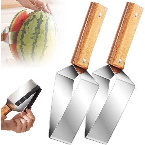 Watermelon Slicer Stainless Steel 2 pcs