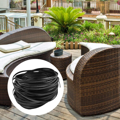 Kit de réparation pour rotin synthétique noir 32 m 2
