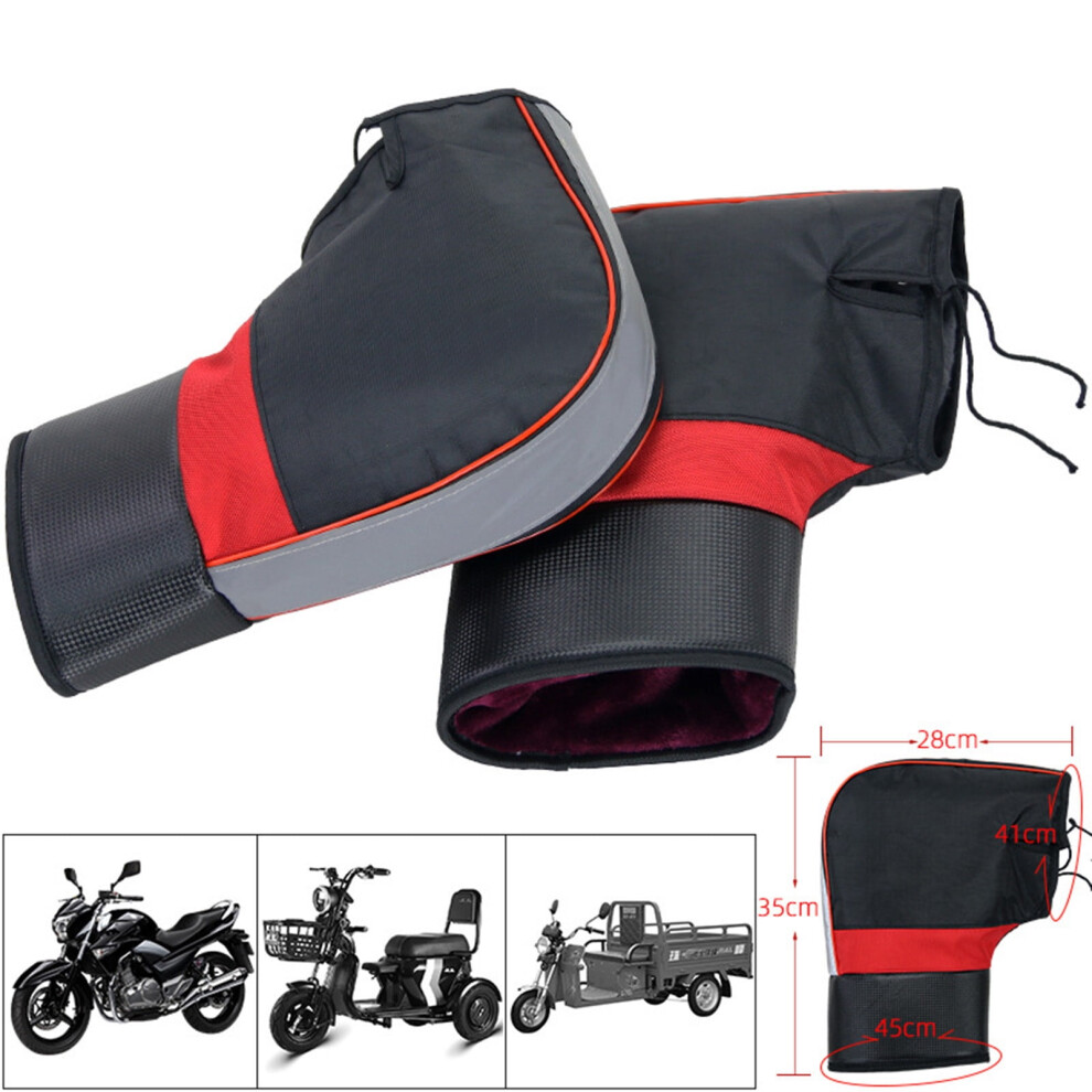 Motorcycle Handlebar Muffs Windproof Waterproof Thermal 1 962029918899