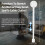 Retractable Power Strip with USB-C USB-A and 3 Outlets 2