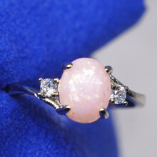 Women's oval fire-opal jewelry gift 1 piece