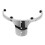 Silver-Plated Drum Rim Mount Hanger 1 Pack 1