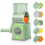 Rotary Cheese Grater with 5 Blades and Suction Base 1