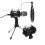Black microphone tripod stand for PC, 1 set 4