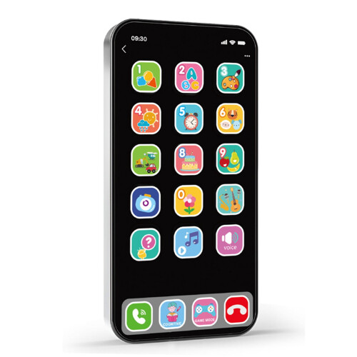 Wamans Smart Phone Toy for Kids, LED Educational 1