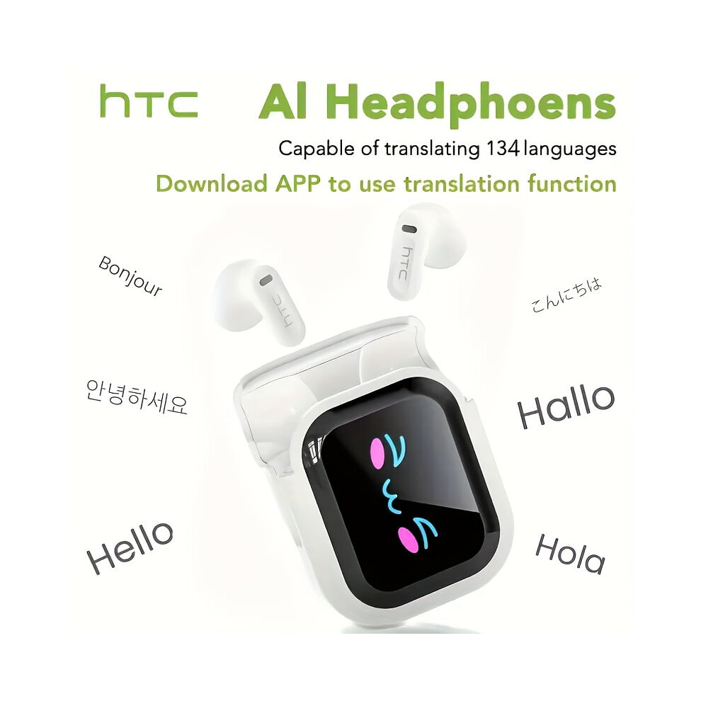 Wireless Earbuds With Translation, Led Display, Hi-Fi Sound 900223737472