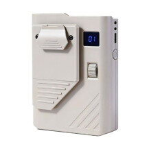 Tragbarer Nackenventilator mit 100 Geschwindigkeitsstufen, 3600 MAh Akku, Ultraschnelle Kühlung für Reisen und Camping A
