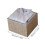 Hängender Kleiderschrank-Organizer Beige 3-Regal 3