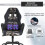 PC Gaming Chair with Massage and Lumbar Support, 2