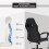 PC Gaming Chair with Massage and Lumbar Support, 5