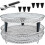 Air Fryer Rack Upgrade – Stainless Steel Round Stackable 1