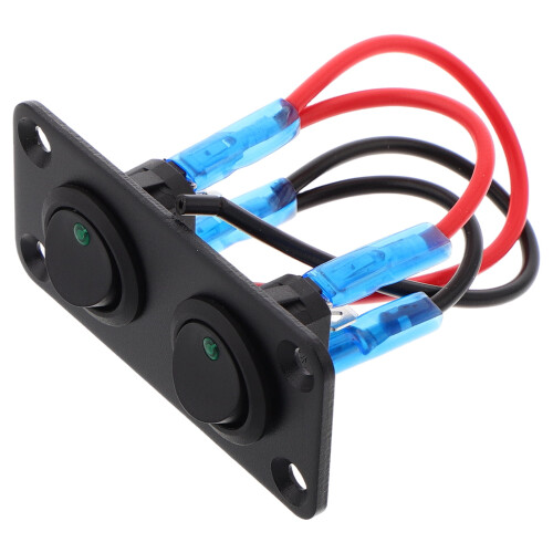 Wasserdichtes Wippschalterfeld Ein/Aus 12V 1