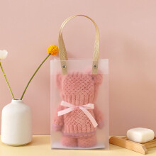 Bear Towel Soft Plush Baby Shower Gift 70x140cm