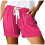 Drawstring Shorts Summer Elastic Waist Lightweight Casual 1